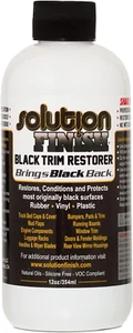 Black Plastic & Vinyl Trim Restorer - Use for Car and Truck Detailing, No Wet Lo - Picture 1 of 12