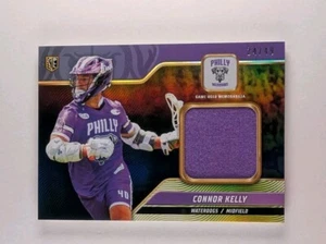 Connor Kelly 2024 Premier Lacrosse League PLL #5 Yellow #24 /49 Game Used Relic - Picture 1 of 2