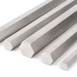 Barra hexagonal de acero inoxidable 304 varilla hexaginal 5 mm 6 mm 7 mm 8 mm 9 mm 10 mm a 26 mm - Imagen 1 de 10