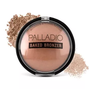 Palladio Baked Bronzer Highly Pigmented Shimmery Bronzed Glow Atlantic Tan - Picture 1 of 8