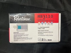 Robertshaw RS3110 Digital Programmable Thermostat New/Sealed Economy Series - Picture 1 of 4