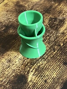 3/4" GREEN LOC LINE RANDOM FLOW GENERATOR NOZZLE 3D PRINTED REEF TANK AQUARIUM - Picture 1 of 3