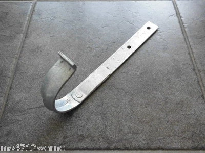 Rinneneisen Rinnenhaken Rinnenhalter Rinneisen größe 8 tlg.verz m. NF Dachrinne. - Bild 1 von 4