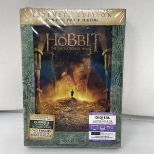 DVD The Hobbit: The Desolation Of Smaug (Extended Edition) 5-Disc Set NEW SEALED - Picture 1 of 3