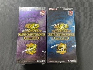 Yu-Gi-Oh Duelo Monstruos CUARTO DE SIGLO CRÓNICA lado UNIDAD Y ORGULLO Caja Japonesa - Imagen 1 de 2