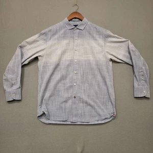 Tommy Bahama Men's Light Blue Striped Long Sleeve Button Up Shirt Size Small - Picture 1 of 7