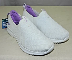 Skechers Women's Sneakers Elegant Pick Utrla Flex Stretch White Size 7 Wide Fit - Picture 1 of 12