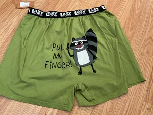 NWT/ MENS "LAZY ONE BOXERS "(PULL MY FINGER)XXL - Picture 1 of 3