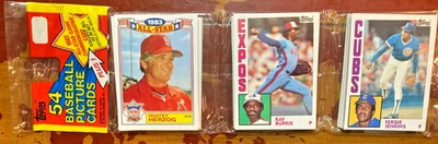 Factory Sealed 1984 Topps Baseball 54 Card Rack Pack Fergie Jenkins Top Mint+RCs - Image 1 of 2