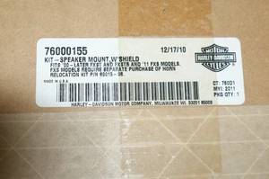 NOS Genuine Harley Davidson Kit Speaker mount windshield 76000155 - Picture 1 of 1