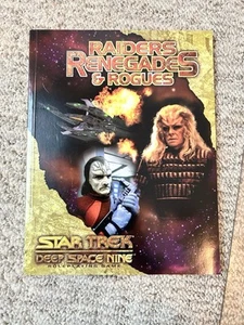 Star Trek DS9 Raiders, Renegades, and Rogues Role Playing Game RPG Deep Space - Imagen 1 de 3
