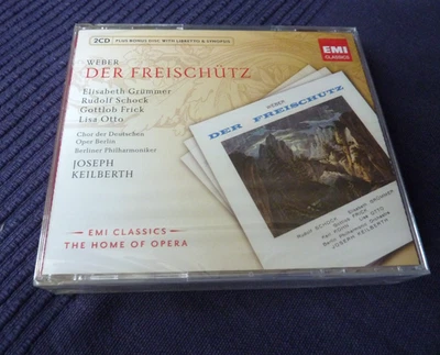 2CD + Libretto Disc WEBER Der Freischütz COMPLETE KEILBERTH Prey Schock Grümmer - Bild 1 von 3