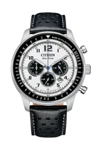 Citizen Men's Eco-Drive White Dial Chronograph Watch - CA4500-32A NEW - Picture 1 of 4