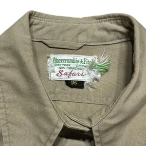 Vintage Abercrombie & Fitch Safari 60’'s Collared Shirt - Picture 1 of 4