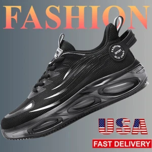 Men's Running Shoes Athletic Casual Sneakers Fashion Sports Tennis Walking Gym - Picture 1 of 16