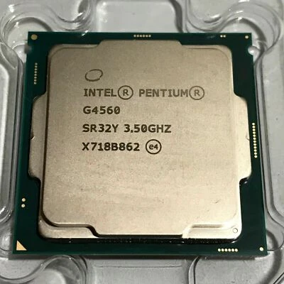 Intel Pentium G4560 3.50GHz Dual-Core CPU SR32Y LGA1151 Socket Processor - Image 1 of 3