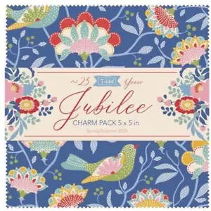 Tilda Jubiläum Stoff | 5"" Charm Pack (40) - Bild 1 von 21