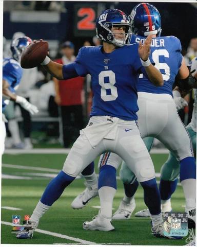 DANIEL JONES Rookie New York Giants LICENSED unsigned poster print 8x10 photo Cover