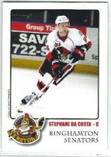 2011-12 Binghamton Senators (AHL) Stephane Da Costa