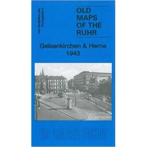 Gelsenkirchen & Herne 1943 Ruhrgebiet Sheet 09 British War Office GSGS.4525 Maps - Picture 1 of 1