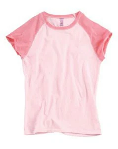 HYP Neptun Raglan Fine Cotton Jersey T-Shirt hellrosa lachs Junior weich - Bild 1 von 2