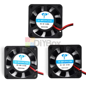 DC4010 40mm DC 5V/12V/24V 2Pin Silent Mini Cooler Cooling Fan for PC Computer - Picture 1 of 15