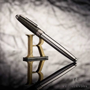 Bola de rodillo Montblanc Solitaire acero al carbono clásica no 163 delineador fino ID 5833 - Imagen 1 de 5