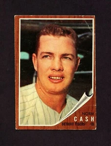1962 Topps #250 Norm Cash - Picture 1 of 2