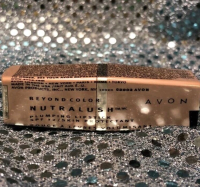 AVON Beyond Color Nutralush Plumping Lipstick SPF12 ~ Sangria ~ NOS - Image 1 of 2