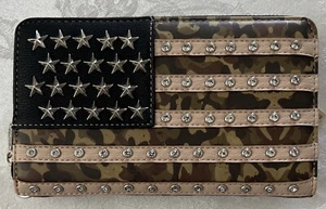 Montana West American Pride Patriot “CAMO” Wallet - Picture 1 of 4