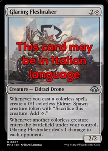 MTG GLARING FLESHRAKER EXC - GRAFFIACARNE FURENTE 7 - MH3 - MAGIC - Picture 1 of 1