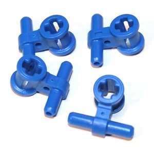 4x LEGO® Pneumatic-Schlauchverbinder mit Achsmanschette / Bush 99021 NEU Blau - Picture 1 of 1