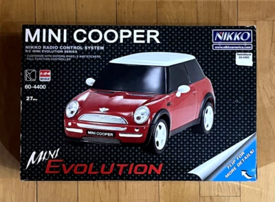 Radio Shack Nikko Mini Cooper Mini Evolution Series escala 1:24 60-4400 totalmente nueva Foto 1 de 4