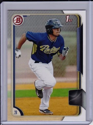 Fernando Perez 2015 Bowman Error Card No Name No Team Logo Variation Misprint - Image 1 of 2