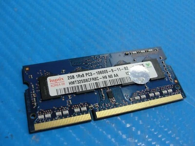 MacBook Pro A1286 Hynix 2GB 1Rx8 PC3-10600S Memory RAM SO-DIMM HMT325S6CFR8C-H9 - Image 1 of 3
