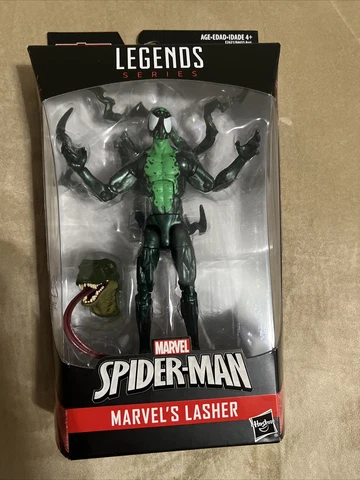 Spider-Man Marvel Legends Lizard Series Lasher Action Figure New Unopened Vhtf Cover