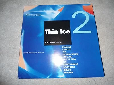 Various ‎- Thin Ice 2 The Second Shiver 1991 2 x LP House Techno - Image 1 of 4