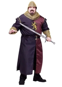 Valiant Knight Tunic - Medieval - Renaissance - Deluxe Costume - Men - Plus Size - Picture 1 of 2