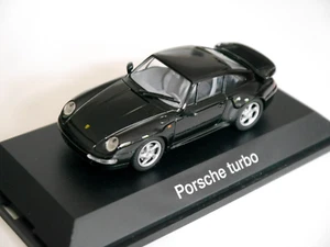 Porsche 993 911 Carrera Turbo schwarz / grau nero negro black, Schuco 1:43 boxed - Picture 1 of 2