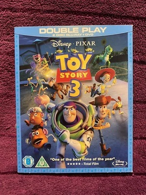 Toy Story 3 (DVD/Blu-ray, 2010) Inc Rare Double Play Slipcover! - Image 1 of 2