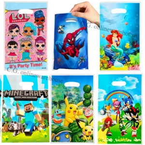 party bags kids birthday party supplies gift bags 10pcs - Picture 1 of 18