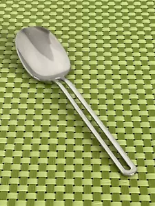 Oxford Hall THE GAP Stainless Soup Spoon Pierced Glossy Japan Flatware B153WU - Picture 1 of 7