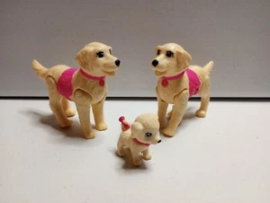 Barbie Pet Dog Strollin Pups Taffy Walking Golden Retriever Mattel Toy Pets (3) - Picture 1 of 6