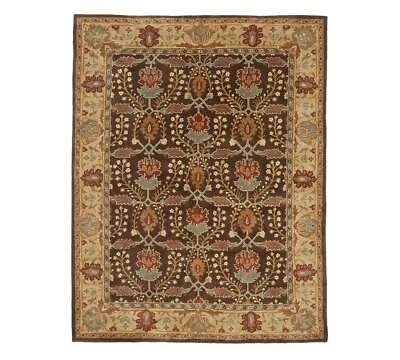 PB Brandon Traditional Floral Hand-Tufted Wool Area Rug, Elegant Vintage Design - Image 1 of 4