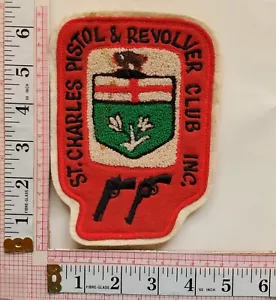 Pistol & Revolver Club St Charles Patch Applique Crest - Picture 1 of 1