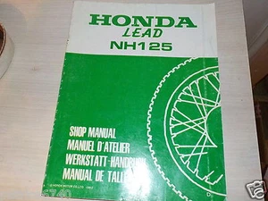 MANUEL D ATELIER HONDA LEAD NH125. - Picture 1 of 1
