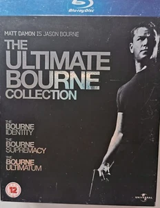 BLU RAY THE ULTIMATE BOURNE - Collection - 3 PELICULAS NUEVO SIN PRECINTO - Imagen 1 de 3
