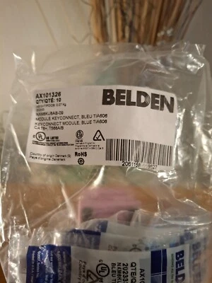 MÓDULO BELDEN AX101326 KEYCONNECT (Keystone) Pack de 10 Foto 1 de 4