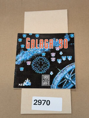 Galaga '90 - Turbo Grafx - Manual Only **NO GAME! - Image 1 of 2