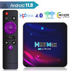 H96 Max Tv Box Android 11.0 4Gram+64Grom Quad Core 4K Hd Smart Wifi Media Player